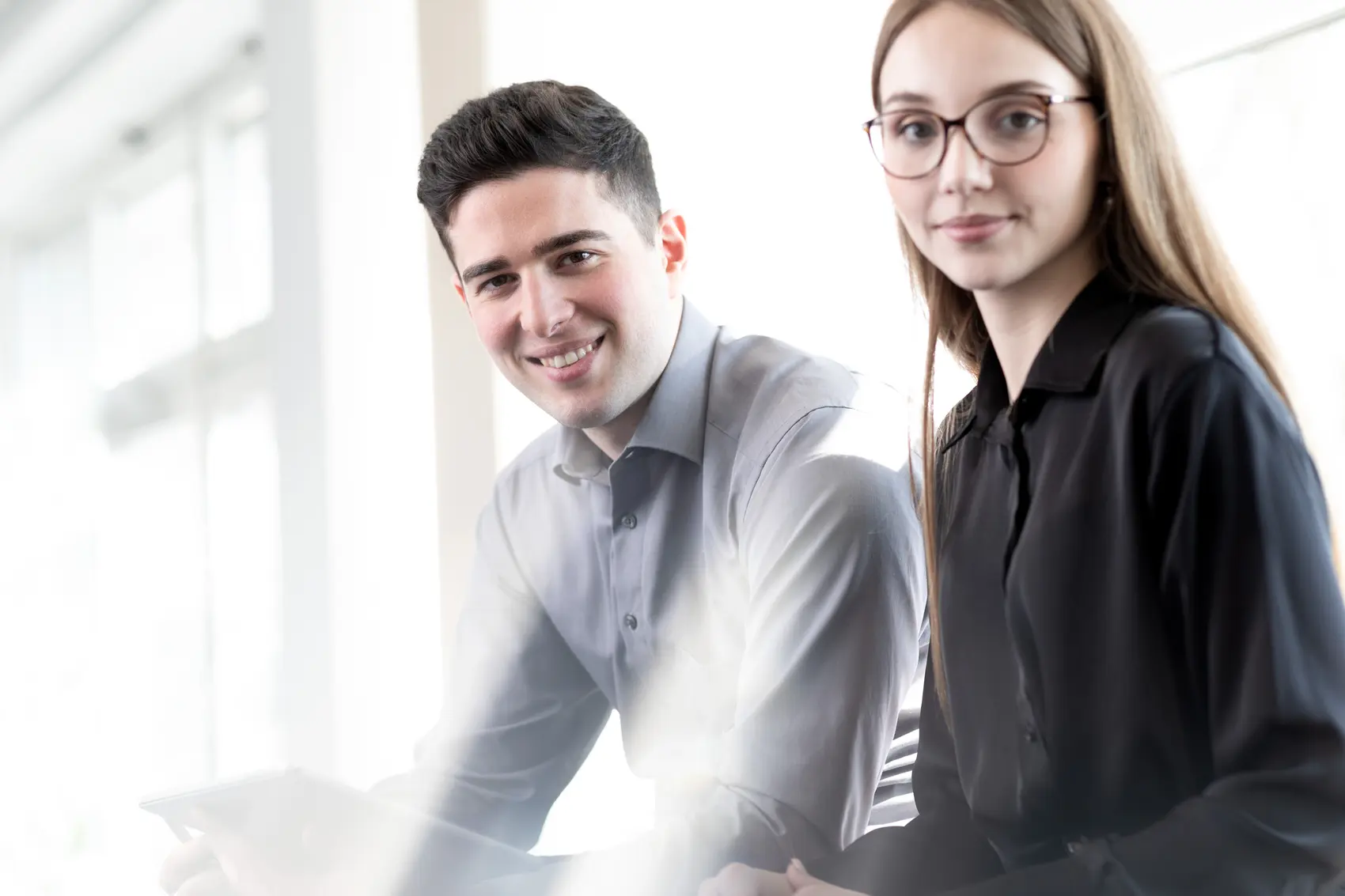 Das STARK-Team im hellen Büro in Heidelberg