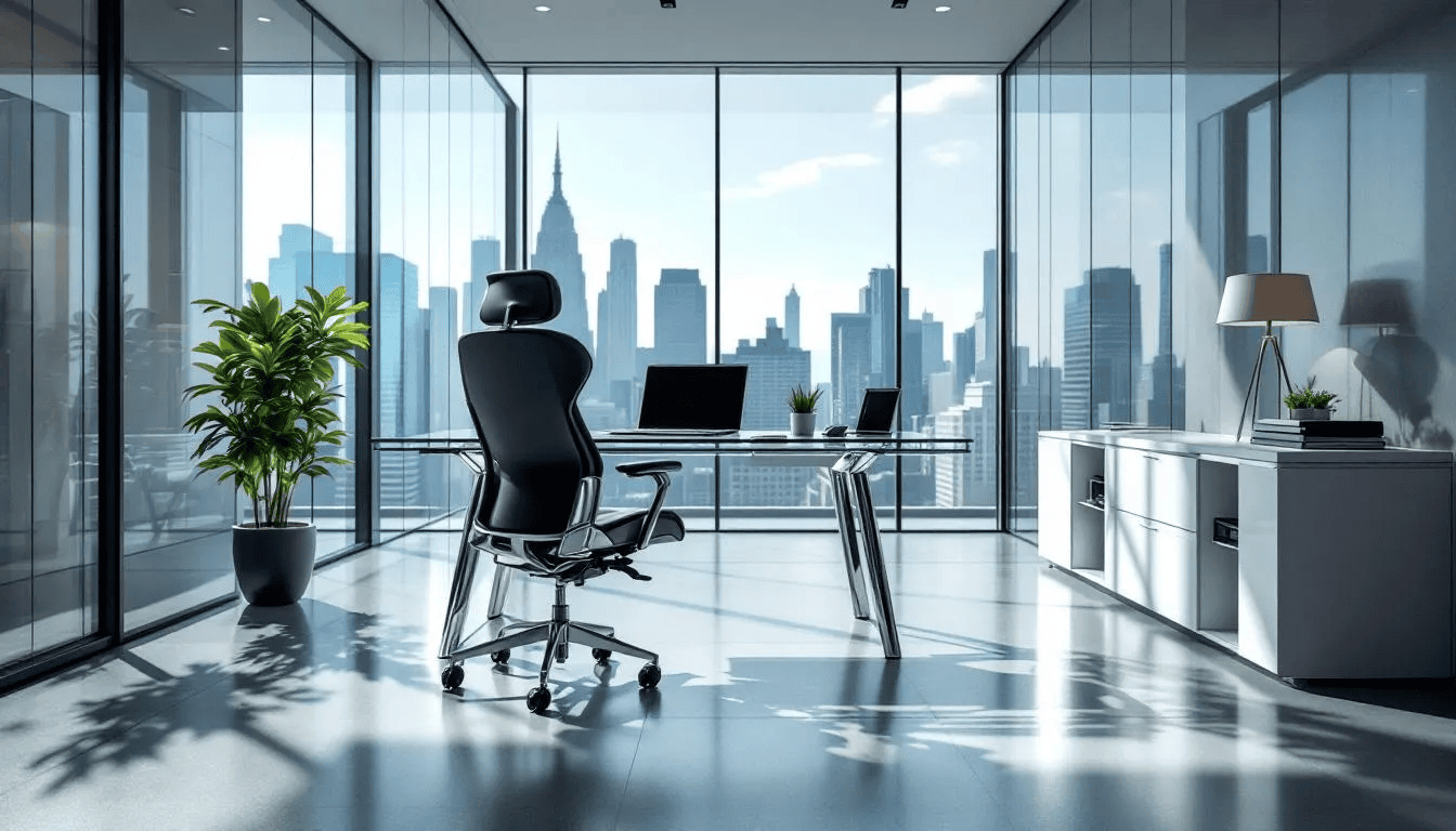 Ein professioneller Fotograf steht in einem modernen Geschäftsinterieur und macht Aufnahmen von stilvollen Möbeln und einer ansprechenden Dekoration. Diese Bilder könnten für die Optimierung des Google My Business Profils eines Unternehmens verwendet werden, um die Sichtbarkeit in Suchergebnissen zu erhöhen.